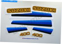 タンク スズキPE400Z 1982プラスチックタンクステッカーキット SUZUKI PE400Z 1982 Plastic Tank Sticker kit