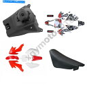 タンク CRF50 SSR 125CC 110 COOLSTER 70CC用プラスチック製ステッカーデカールキットシート燃料タンク Plastic Sticker Decals Kit Seat Fuel Tank for CRF50 SSR 125cc 110 Coolster 70cc