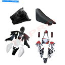 タンク CRF50 XR50 SSRピットバイクSDG BAJA 50-125C用プラスチック製フェンダーデカールシートガスタンク Plastic Fender Decals Seat Gas Tank for CRF50 XR50 SSR Pit Bike SDG Baja 50-125c