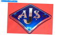 タンク AJSダイヤモンド形のプラスチックガスタンクバッジ(NOS 04-8501)... AJS Diamond Shaped Plastic Gas Tank Badges as NOS 04-8501...