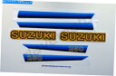 タンク スズキPE250T 1980プラスチックタンクステッカーキット SUZUKI PE250T 1980 Plastic Tank Sticker kit