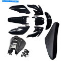 タンク ホンダCRF70 125CC 140cc 160ccピット汚れの自転車用ブラックプラスチック燃料タンクシート Black Plastics Fuel Tank Seat for Honda CRF70 125cc 140cc 160cc Pit Dirt Bike