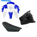 タンク CRF50 70CC 90 110CC 125CCピットバイク用ブループラスチックキット+燃料タンク+シート Blue Plastics Kit + Fuel Tank + Seat for CRF50 70cc 90 110cc 125cc Pit Dirt Bike