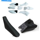 タンク ヤマハTTR110 Pitpro Thumpstar用ホワイトボディプラスチックフェンダー+燃料タンク+シート White Body Plastics Fender + Fuel Tank + Seat for Yamaha TTR110 Pitpro Thumpstar