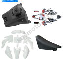 タンク CRF50 XR50 SSR 125CCの40CCのクールスターのためのプラスチックボディキットデカールステッカーシートタンク Plastic Body Kit Decal Sticker Seat Tank for CRF50 XR50 SSR 125cc 110CC Coolster