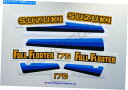 タンク 鈴木PE175Z 1982プラスチックタンクステッカーキットエンドゥーロ SUZUKI PE175Z 1982 Plastic Tank Sticker...