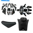 タンク ホンダXR50 CRF50 SSR SDG 125用オートバイプラスチックフェンダー+タンク+シートステッカー Motorcycle Plastic Fender +Tank+ Seat+Sticker For Honda XR50 CRF50 SSR SDG 125