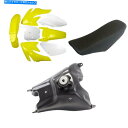 タンク ホンダCRF 70 CRF70 70C 140CC 200CCのための黄色いフェンダーのプラスチックキットのシートの燃料タンク Yellow FENDER PLASTIC KIT SEAT FUEL TANK FOR HONDA CRF 70 CRF70 70C 140CC 200CC