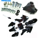 タンク CRF50 125 SSR 110ccピットバイクのための黒いプラスチックフェンダーキットの燃料タンクのマウントボルト Black Plastic Fender kit Fuel Tank Mount Bolts for CRF50 125 SSR 110cc PIT BIKE