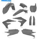 タンク Acerbisフルプラスチックキットタンクカバーグレー - フィット:ヤマハYZ250F 2019-2021 Acerbis Full Plastic Kit With Tank Cover Grey - Fits: YAMAHA YZ250F 2019-2021