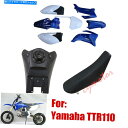 タンク ヤマハTTR110 110ccダートバイクピット用ブループラスチックフェンダーキット+燃料タンク+シート Blue Plastic Fender kit + Fuel Tank + Seat For Yamaha TTR110 110cc Dirt Bike pit