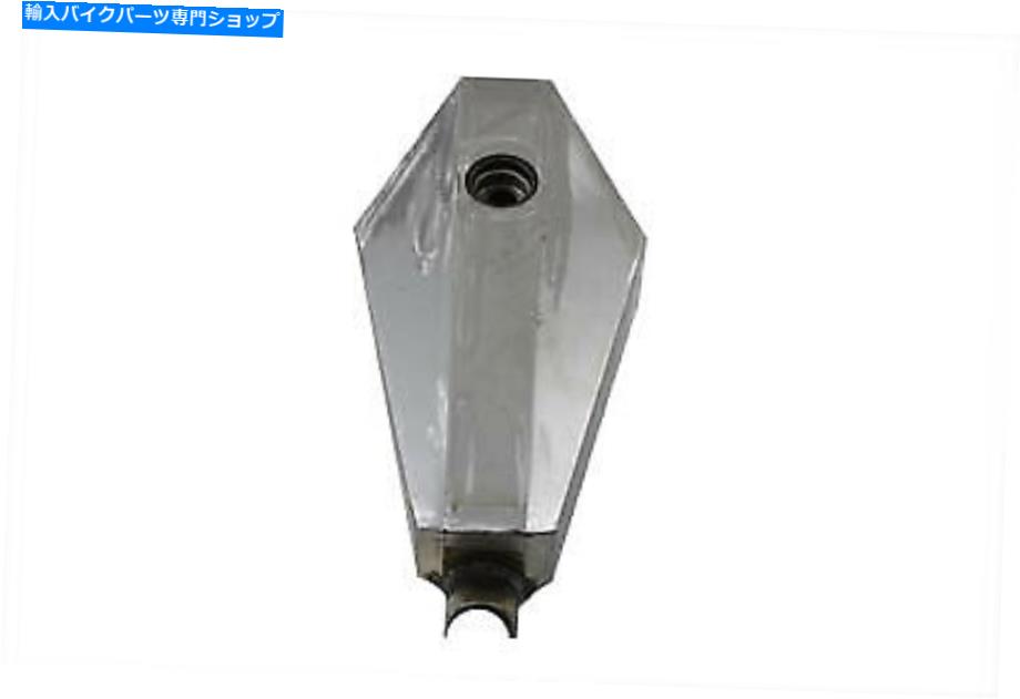 タンク Koffinスタイル2.2ガロンガスタンクフィットハーレーダビッドソン Koffin Style 2.2 Gallon Gas Tank fits Harley-Davidson