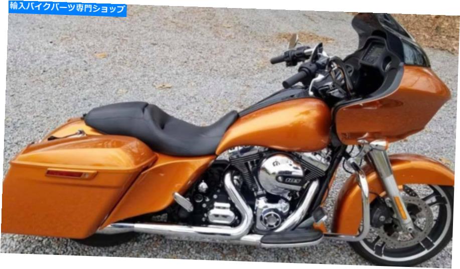 タンク AdvanBlack琥珀ウイスキース??トレッチタンクカバーハーリーストリートロードグライド2008-2020 Advanblack Amber Whiskey Stretched Tank Cover Harley Street Road Glide 2008-2020