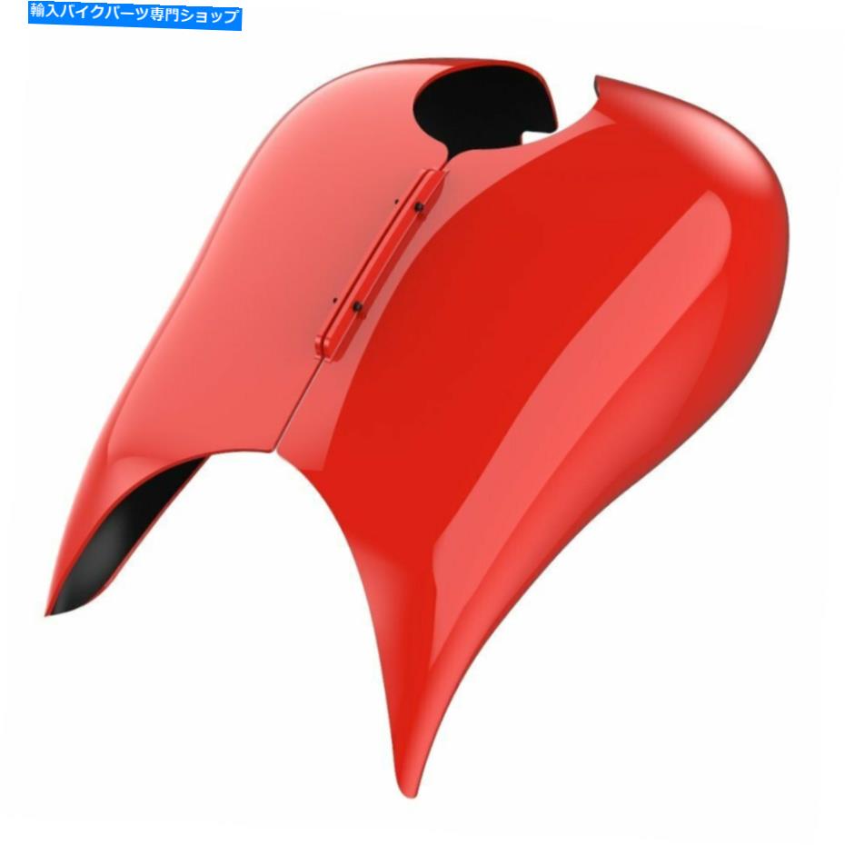 ѥեޥ󥹥󥸥ȥå󥯥Сեå08+ϡ졼ġ󥰥ȥ꡼ȥɥ饤 Performance Orange Stretched Tank Cover Fit 08+ Harley Touring Street Road Glide