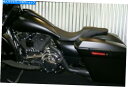 タンク Paul Yaffeストレッチタンク2アップシート03-07ハーレーFLH Danny Grey STK07 Paul Yaffe Stretched Tank 2-Up Seat For 03-07 Harley FLH Danny Gray STK07