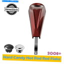 タンク ハードキャンディホットロッドレッドフレークロープロファイルタンクダッシュコンソール用ハーレー08+ Hard Candy Hot Rod Red Fla...