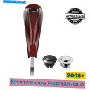 タンク AdvanBlack Mysterious Red Sungloロープロファイルタンクダッシュコンソール08-20ハーリー Advanblack Mysterious Red Sunglo Low-Profile Tank Dash Console For 08-20 Harley