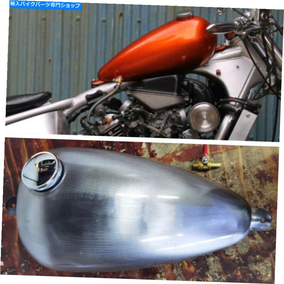 タンク ホンダV-Twin Magna VT250C銀色のためのキャップキットとオートバイ用ガソリンタンク Motorcycle Petrol Gas Tank With Cap Kit For HONDA V-TWIN MAGNA VT250C Silvery