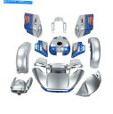 タンク CVOロードグライド2018愛国心の赤い白と青のためのフェアリングボディワークタンク Fairings Bodywork Tank Fit For CV...