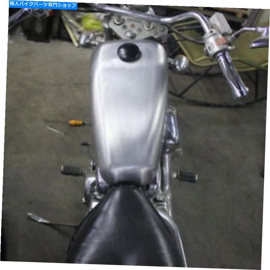 タンク ホンダVLX 400 600 Steed 400 600用9L 2.4 GAL手作りカフェレーサー燃料タンクキャップ 9L 2.4Gal Handmade Cafe Racer Fuel Tank Cap for HONDA VLX 400 600 Steed 400 600