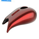 タンク ハードキャンディホットロッドレッドフレークストレッチタンクカバーフィット08+ハーレーツーリング Hard Candy Hot Rod Red Flak...