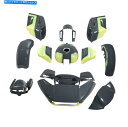 タンク フェアリングボディワークタンクフィットハーレーCVOロードグライド18リンゴグリーン/ガンシップグレー Fairing Bodywork Tank Fi...