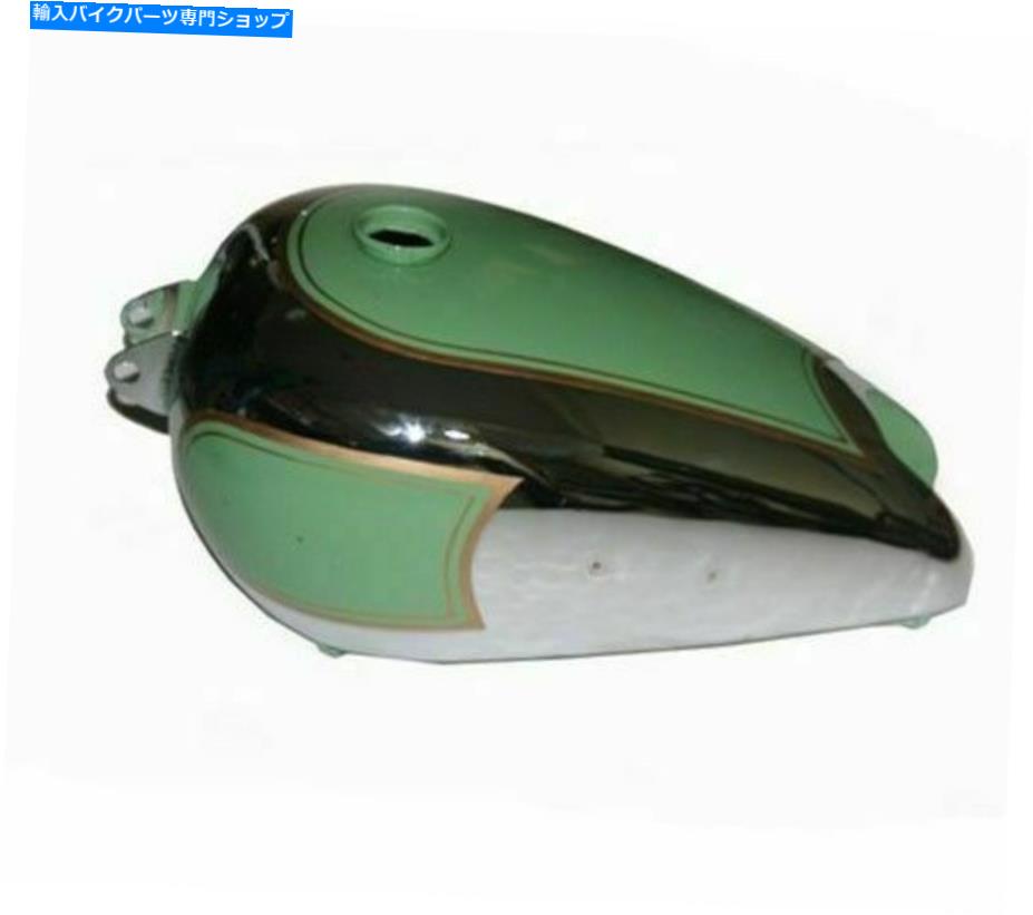  ǳ󥯥å꡼ڥȥơ1947 BSA B31 350cc ECS Gas Petrol Fuel Tank Chrome Plated Green Paint Vintage 1947 Bsa B31 350cc ECs