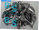 タンク GSX-R1300 HAYABUSAのタンクと白炎注射フェアリング08-19 33 White Flames INJECTION Fairing Wit...