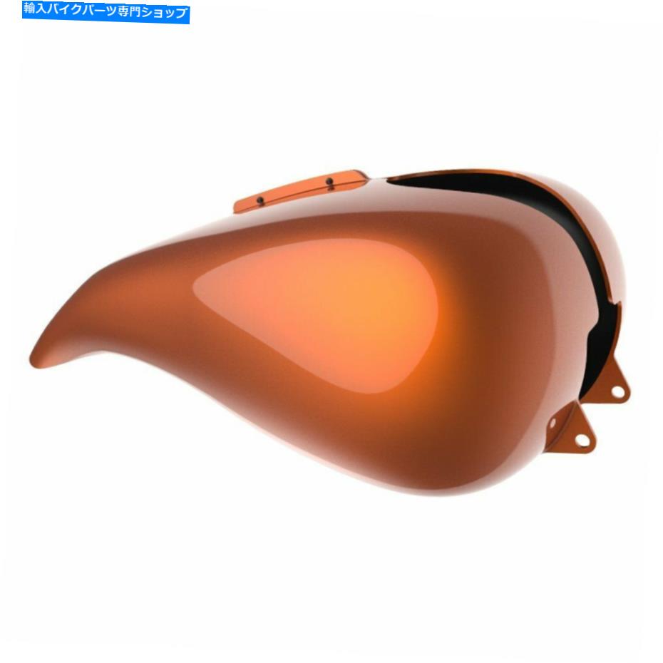 タンク 琥珀色のウイスキース??トレッチタンクカバーのハーレーツーリングストリートロードグライド08+..