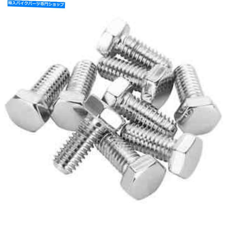 クロームパーツ コロニー＃HHC-610 5 / 16-18 x 3/4長さChrome Hexヘッドボルト10パック Colony #HHC-610 5/16-18 x 3/4 length Chrome Hex Head Bolt 10 pack USA made