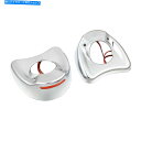 クロームパーツ フェアリングサイドミラークロムカバーシェル用ハーレーエレクトロ/ストリートグライドフルフラ Fairing Side Mirrors Chrome Cover Shell for Harley Electra/Street Glide FLHX US