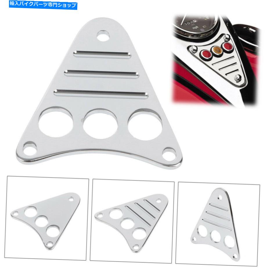 クロームパーツ Chrome Dash PlaqueカバーCNC Fit Kawasaki VN800カスタムクラシックドリフターアルミニウム Chrome Dash Plaque Cover CNC Fit Kawasaki VN800 Custom Classic Drifter Aluminum(2)