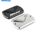 クロームパーツ ヤマハVスターXVS 650/950/1100/1300用フロントブレーキ液キャップリザーバーカバー Front Brake Fluid Cap...