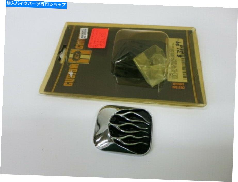 クロームパーツ 27-601すべてのハーリーモデルのカスタムクロムインフェルノマスターサイランダーカバー96-99 27-601 CUSTOM CHROME INFERNO MASTERCYLINDER COVER FOR ALL HARLEY MODELS 96-99