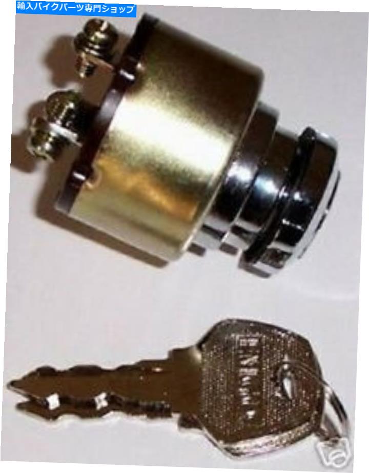 クロームパーツ ハーレーイグニッションスイッチXL / FX 75-77 XL / 73-77 FX Chrome 2キーアフターマーケットCC Harley Ignition switch XL/FX 75-77 XL/73-77 FX Chrome 2 keys aftermarket CC