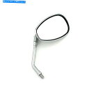 クロームパーツ オートバイミラーユニバーサル10mmクロームオートバイリアビューサイドミラーハハ... Motorcycle Mirrors Universal 10mm Chrome Motorcycle Rear View Side Mirrors Ha...