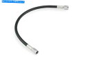 クロームパーツ ATV / UTV 18のための黒コートクロム端のグッドリッジユニバーサルブレーキホース Goodridge Universal Brake Hoses with Black-Coat Chrome Ends for ATV/UTV 18"