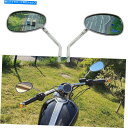 クロームパーツ シャドウVTX Boulevard Vulcan IntruderスクーターのためのChrome 10mmオートバイのミラー Chrome 10mm Motorcycle Mirrors for Shadow VTX Boulevard Vulcan Intruder Scooter