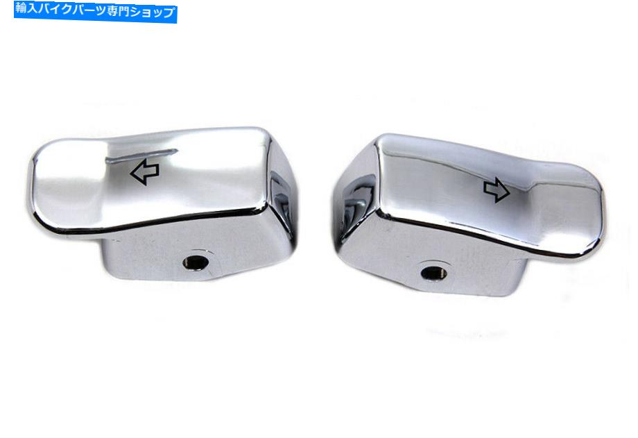 クロームパーツ Chromeターン信号拡張キャップはハーレー - ダビッドソンにフィットします Chrome Turn Signal Extension Cap fits Harley-Davidson