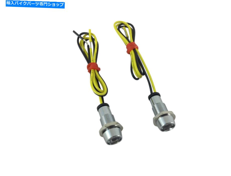 クロームパーツ LEDインジケータダッシュボードディスプレイIDIOTライトStreetFighterマイクロ - クロ..