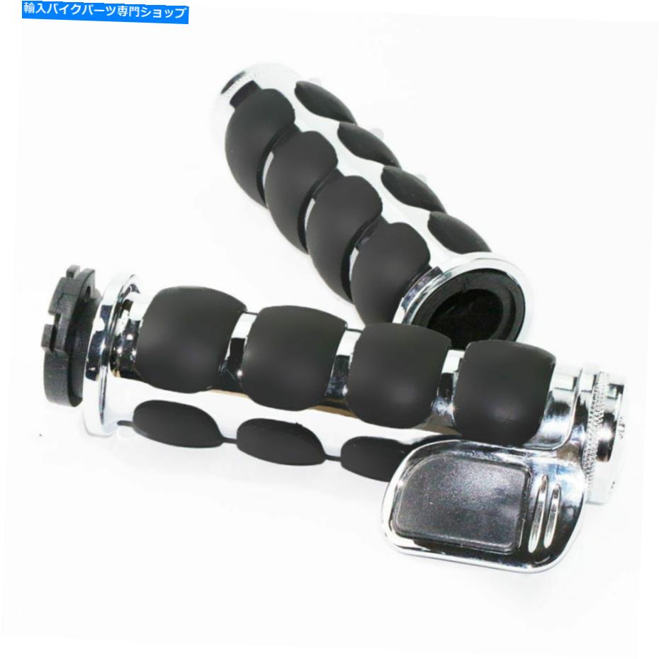 ѡ Chrome Palm Restϥɥå075ϡ졼ӥåɥ󥯥롼ġ󥰥åѡ Chrome Palm Rest Hand Grips 075 For Harley Davidson Cruiser Touring Chopper