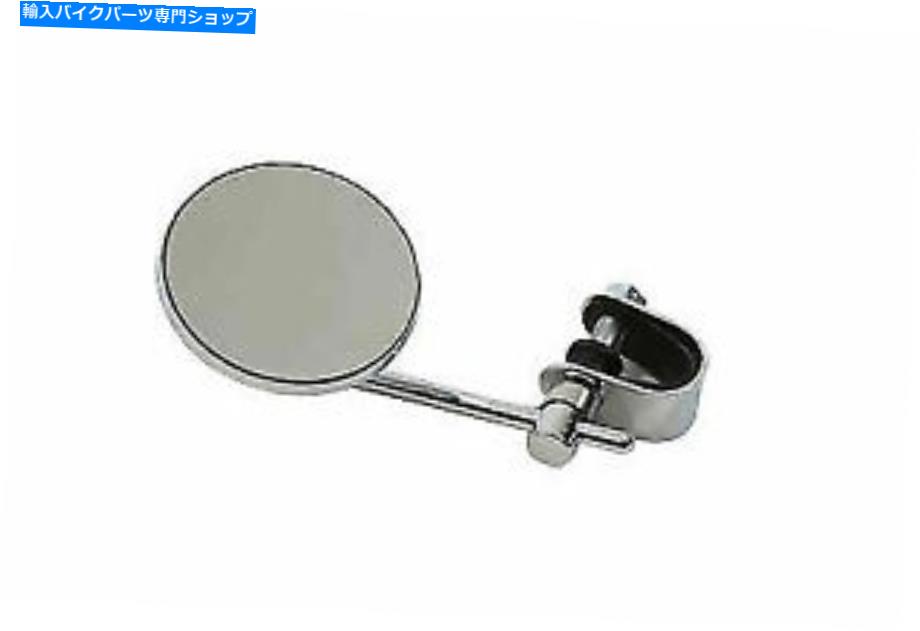 ѡ Harley DavidsonΤΥƥΥפĥ3饦ɥߥ˥ߥ顼V-Twin Chrome 3 Round Mini Mirror with Clamp On Stem for Harley Davidson by V-Twin