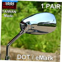 クロームパーツ Dot Emark?XJR 400 1200 1300 VMAX 1200 1700 BT1100ブラースメンズ10mm-オリジナルのタイトルを...