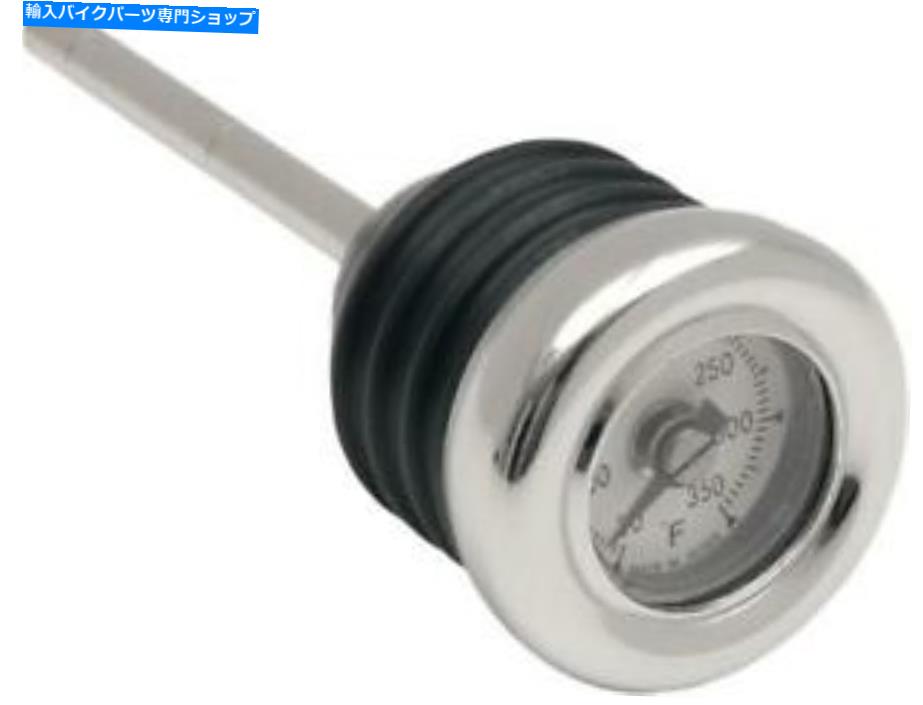 クロームパーツ DSオイルフィラープラグW /温度ゲージクロームハーレーダビッドソン139493 DS Oil Filler Plug w/ Temperature Gauge Chrome Harley Davidson 139493