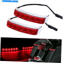 クロームパーツ ハーレーロードグライドFlhtk 2014+のためのLEDサドルバッグターンシグナルランブレーキテールライト LED Saddlebag Turn Signal Run Brake Tail Light For Harley Road Glide FLHTK 2014+