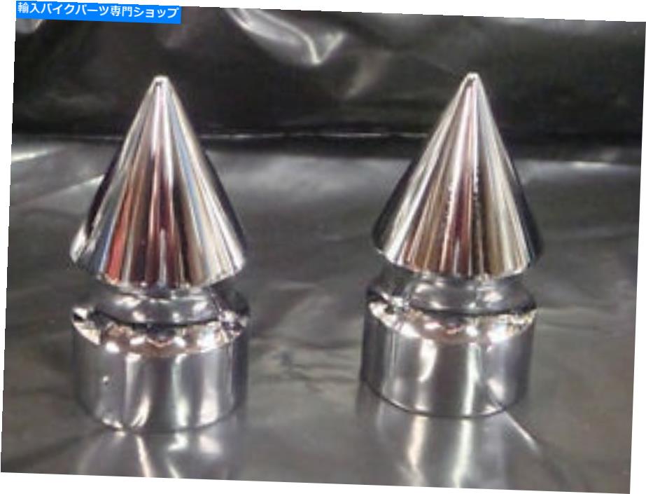 クロームパーツ ハーレースプリンガークロムフロントアクスルスパイクソフトヘリテージ2001 - 2011 Bob..