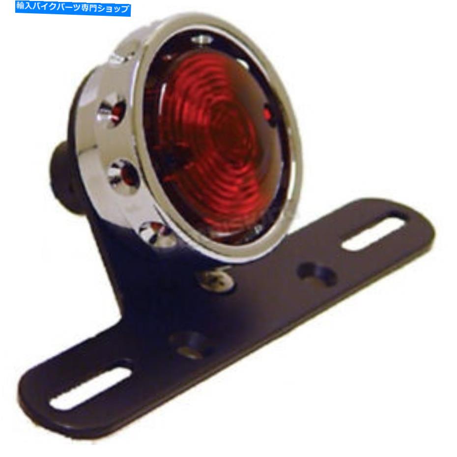 ѡ ѤΤΥϡɥܥǥ֥å/ӥơɥơ饤 - 11261 Hardbody Black/Chrome Vintage Drilled Taillight for Custom Use - 11261