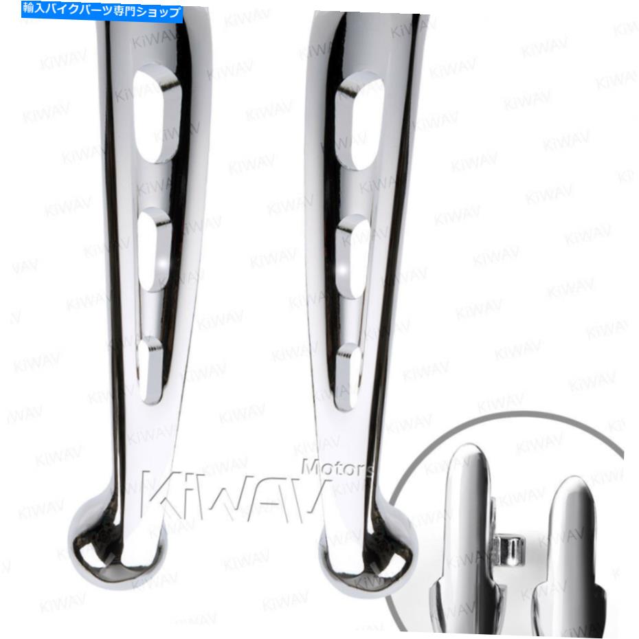 クロームパーツ 3ホールクロムブレーキ+クラッチレバーの交換代替品＃36700064 3-hole chrome brake + clutch lever replacement replaces # 36700064