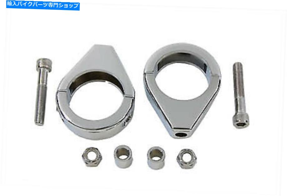 Chrome Turn Signal Clamp Kit 41mm Forks fits Harley-Davidsonカテゴリクロームパーツ状態新品メーカー車種発送詳細全国一律 送料無料（※北海道、沖縄、離島は省く）商品詳細輸入商品の為、英語表記となります。Condition: NewBrand: V-Twin ManufacturingManufacturer Part Number: 31-0320UPC: Does not applyEAN: Does not apply 条件：新品ブランド：V-Twin Manufacturationメーカー部品番号：31-0320.UPC：適用されませんEAN：適用しません《ご注文前にご確認ください》■海外輸入品の為、NC・NRでお願い致します。■取り付け説明書は基本的に付属しておりません。お取付に関しましては専門の業者様とご相談お願いいたします。■通常2〜4週間でのお届けを予定をしておりますが、天候、通関、国際事情により輸送便の遅延が発生する可能性や、仕入・輸送費高騰や通関診査追加等による価格のご相談の可能性もございますことご了承いただいております。■海外メーカーの注文状況次第では在庫切れの場合もございます。その場合は弊社都合にてキャンセルとなります。■配送遅延、商品違い等によってお客様に追加料金が発生した場合や取付け時に必要な加工費や追加部品等の、商品代金以外の弊社へのご請求には一切応じかねます。■弊社は海外パーツの輸入販売業のため、製品のお取り付けや加工についてのサポートは行っておりません。専門店様と解決をお願いしております。■大型商品に関しましては、配送会社の規定により個人宅への配送が困難な場合がございます。その場合は、会社や倉庫、最寄りの営業所での受け取りをお願いする場合がございます。■輸入消費税が追加課税される場合もございます。その場合はお客様側で輸入業者へ輸入消費税のお支払いのご負担をお願いする場合がございます。■商品説明文中に英語にて”保証”関する記載があっても適応はされませんのでご了承ください。■海外倉庫から到着した製品を、再度国内で検品を行い、日本郵便または佐川急便にて発送となります。■初期不良の場合は商品到着後7日以内にご連絡下さいませ。■輸入商品のためイメージ違いやご注文間違い当のお客様都合ご返品はお断りをさせていただいておりますが、弊社条件を満たしている場合はご購入金額の30％の手数料を頂いた場合に限りご返品をお受けできる場合もございます。(ご注文と同時に商品のお取り寄せが開始するため)（30％の内訳は、海外返送費用・関税・消費全負担分となります）■USパーツの輸入代行も行っておりますので、ショップに掲載されていない商品でもお探しする事が可能です。お気軽にお問い合わせ下さいませ。[輸入お取り寄せ品においてのご返品制度・保証制度等、弊社販売条件ページに詳細の記載がございますのでご覧くださいませ]&nbsp;