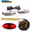 クロームパーツ サドルバッグLEDリアテールブレーキランニングライトTouring Street Glide14-20 Saddlebag LED Rear Tail Brake Running Light For Harley Touring Street Glide14-20